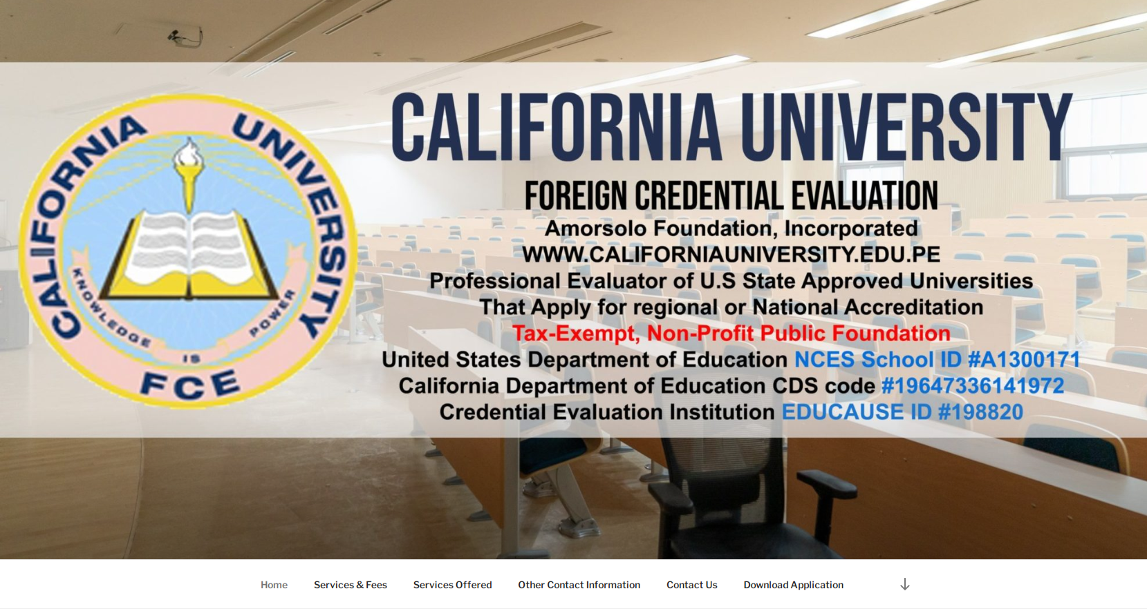 California University FCE