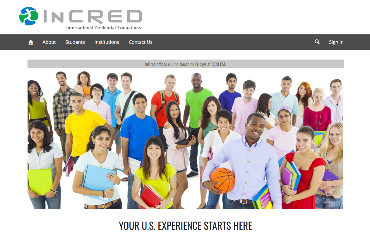 InCred: International Credential Evaluations